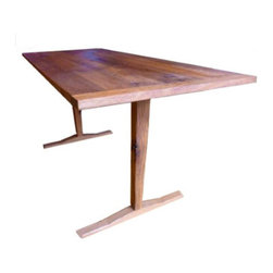 Trestle Table Reclaimed Oak - Dining Tables