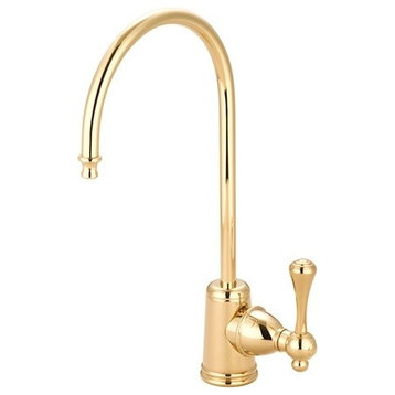Kingston Brass Water Filtration Faucet, Polished Brass
