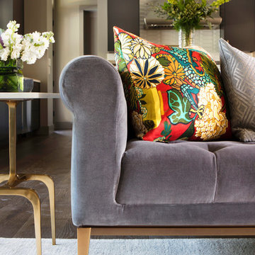 Barton Creek || New Construction || Austin, Texas || Living Room