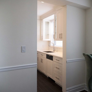 Kitchen Entry - Contemporary Manhattan Kitchen Renovation