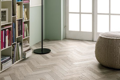 French Parquet Wood Effect Tiles