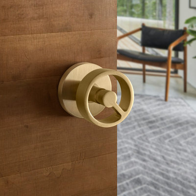 Studio Brass Spoke Knob  by Emtek