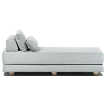 Jaxx Balshan Chaise Lounge Daybed, Ice