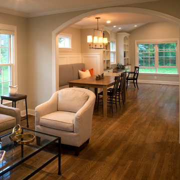 40s home becomes a modern space.