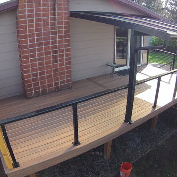 portland deck patio cover harscapes patio