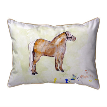 Shetland Pony Large Indoor/Outdoor Pillow 16x20
