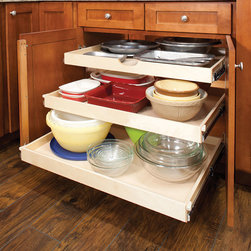 Single Height Glide-Out - Kitchen Drawer Organizers