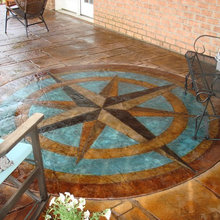 concrete compass