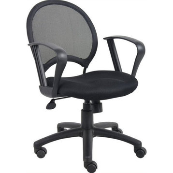 Boss Office Mesh Back Task Office Chair with Loop Arms