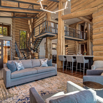 Breckenridge Contemporary Log Cabin