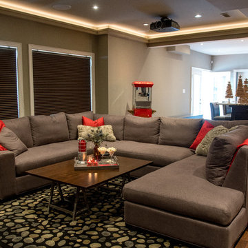 Urban Cozy Basement