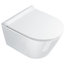 New Zero 50 cm Wall Hung WC, White Gloss