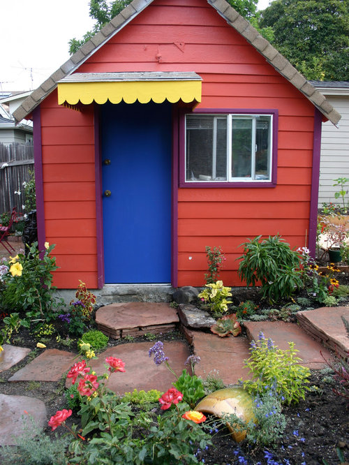 Best Garden Shed Color Design Ideas & Remodel Pictures | Houzz