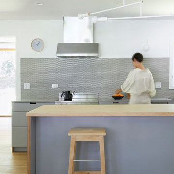 Modern Grey Kitchen