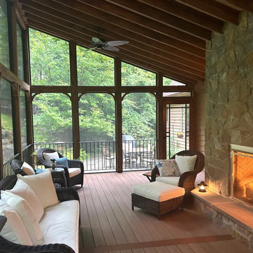 Who does the best screened porch addition projects near Frederick Maryland