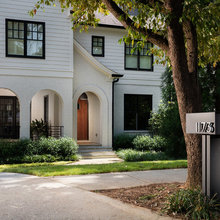 Front Door And Fence - B&V