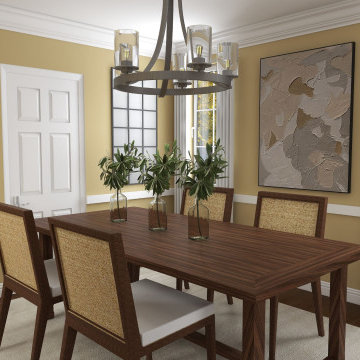 South Euclid Dining Room - design concept 3