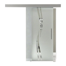 peak a boo WHT stain door for kitchen bath