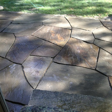 Large Irregular Bluestone Patio