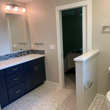 Second Level Modern En Suite Primary Bedroom & Bath and Hall Bath Renovation