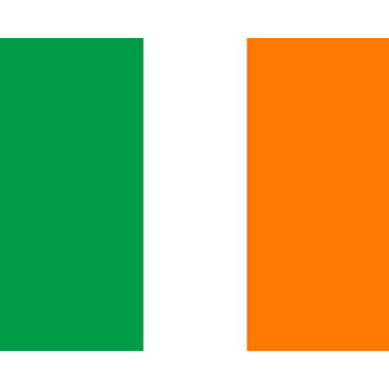 "Ireland Flag" Sherpa Blanket 60"x50"