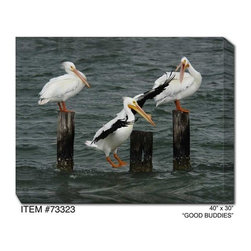 Good Buddies Outdoor Canvas Art - Home Decor