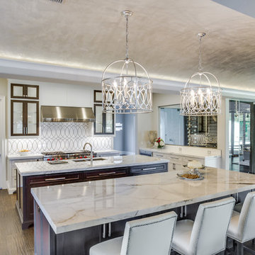 Calacatta Vagli Marble Kitchen