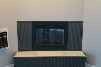 Inspiration for a contemporary home design remodel in Other