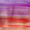 Sunset Beauty 18"x14" Multi Stripe Print Placemat, Set of 4