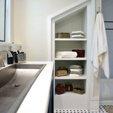 Handcrafter Plato Cabinetry Complements LaCornue Range