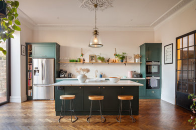 Inspiration for a traditional kitchen in Other.