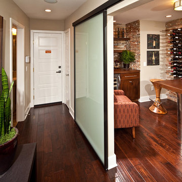 Sliding Passage Door | Surface Mounted Trackless Sliding Glass Door