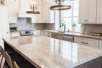 Example of a kitchen design in Orlando