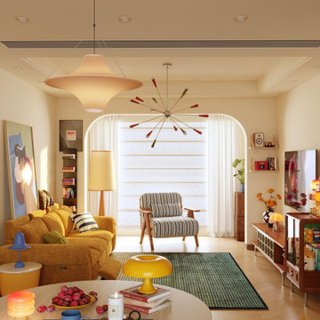 Dopamine Glow Up: Living & Bedroom Magic