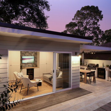 Pool house