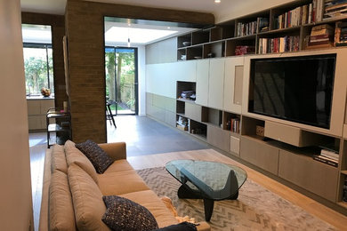 Contemporary living room in Other.