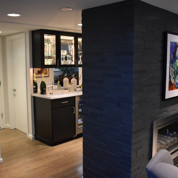 Mid-Century Modern Kitchen, Dining Room, Bar