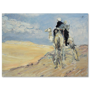 Max Slevogt 'Sandstorm In Th Libyan Desert' Canvas Art, 32 x 24