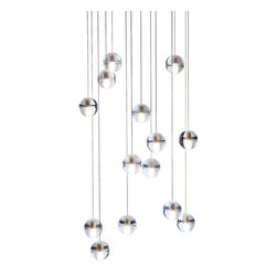 Bocci LED Pendant Light 14.14 Clear Crystal - Pendant Lighting