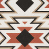 DII Asst Clay Aztec Print Pillow Cover, Set of 4
