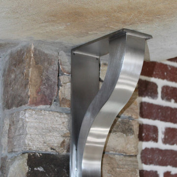Bar brackets, counter top support brackets, Granite overhang support