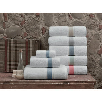 Unique Turkish Cotton 16-Piece Towel Set