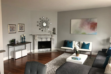 Example of a living room design in San Francisco