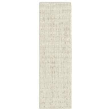 Dalyn Nepal Accent Rug, Ivory, 2'3"x7'6"
