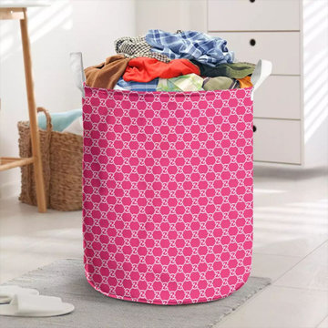 Pink Gucci Laundry Basket