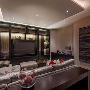 This is an example of a contemporary basement in London.