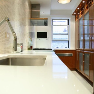 Lincoln Square, NYC: Galley Kitchen Remodel