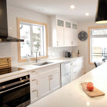 Rénovation de Cuisine Exceptionnelle par Les Constructions Max Larocque
