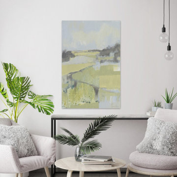 "Sweet Fields II" Painting Print on Wrapped Canvas