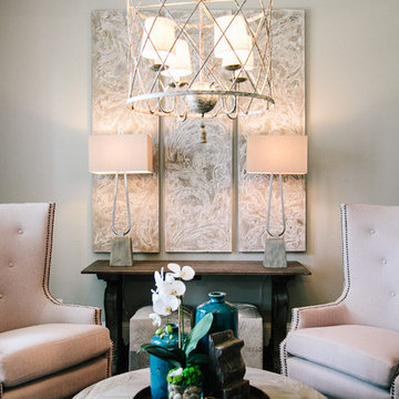 Transitional Sitting Room, Marietta, GA